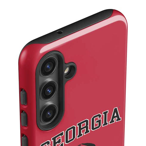University of Georgia Bulldogs Logo Galaxy S24 Plus Impact Case